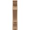 Ekena Millwork 6-in W x 30-in D x 30-in H Balboa Trad Rough Cedar Woodgrain TimberThane Outlooker, Primed Tan OUTUR060X30X30BOA04RCPR - alternate 6